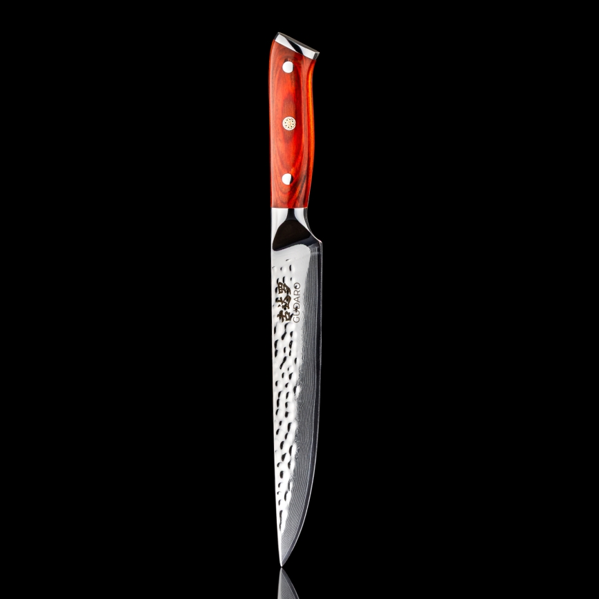 Gudaro - Damast-Tranchiermesser MIYABI 8, 67 Lagen Stahl, Länge 20 cm