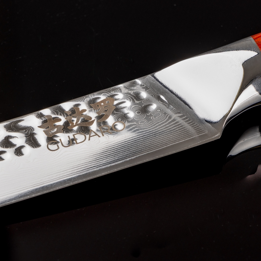 Gudaro - Damast-Tranchiermesser MIYABI 8, 67 Lagen Stahl, Länge 20 cm