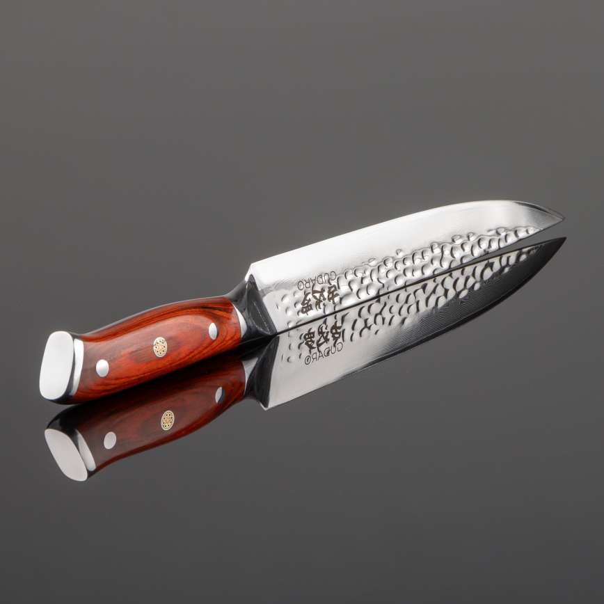 Gudaro - Damast-Tranchiermesser MIYABI 8, 67 Lagen Stahl, Länge 20 cm