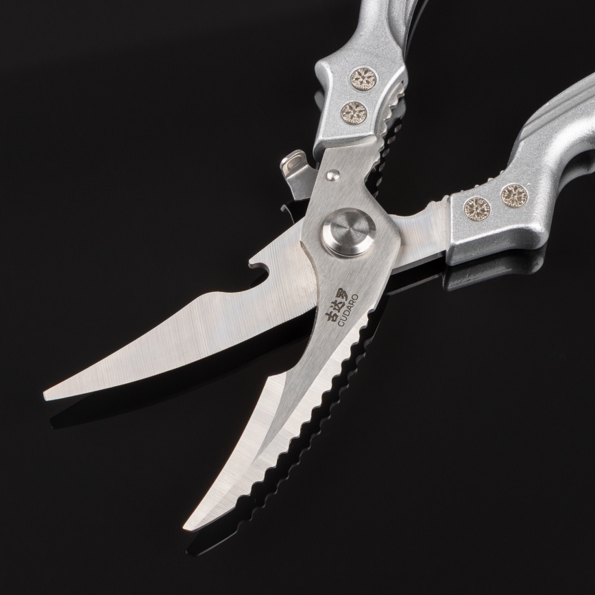 Gudaro - Geflügelschere NOBURU 24,5 cm silber