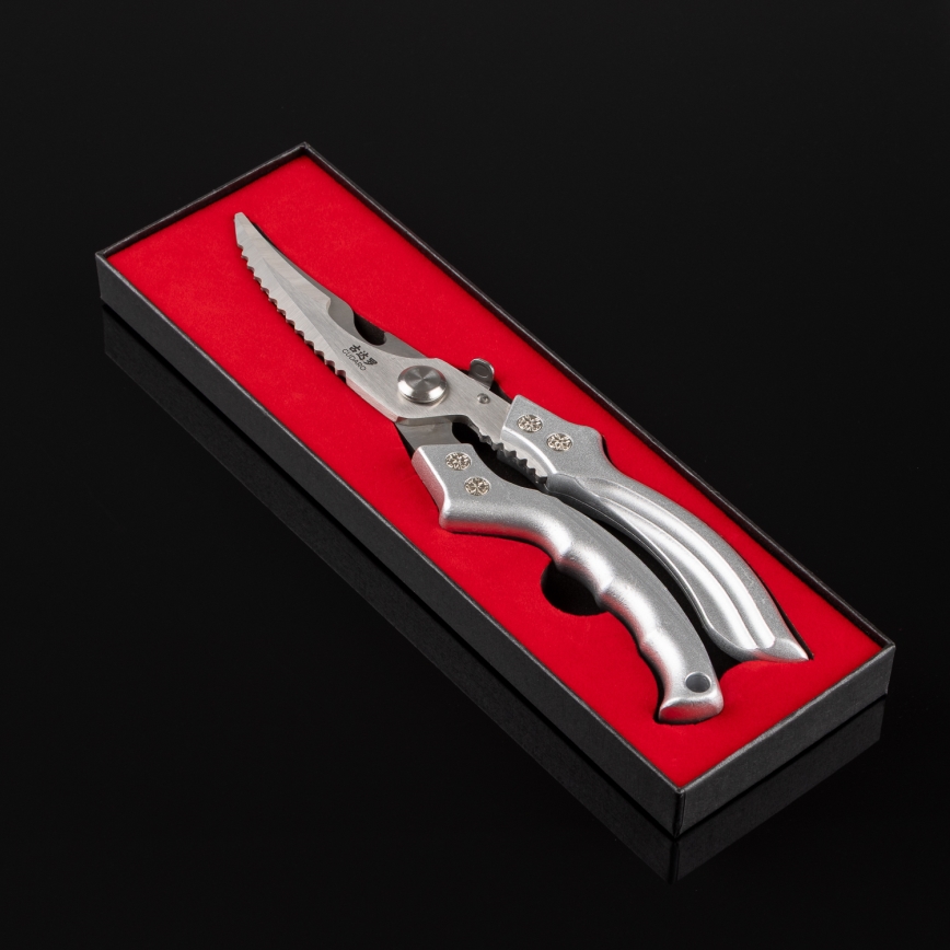 Gudaro - Geflügelschere NOBURU 24,5 cm silber