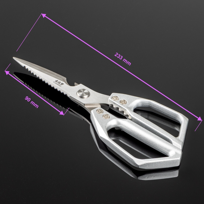 Gudaro - Geflügelschere SHOGUN 23,3 cm silber