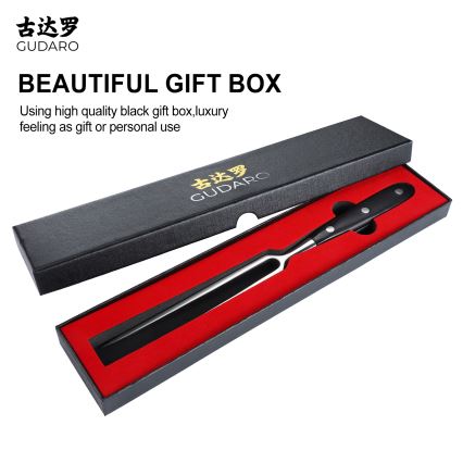 Gudaro - Küchengabel MIYABI schwarz/Pakkaholz