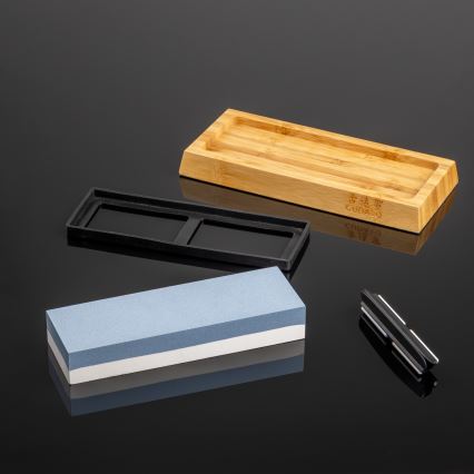 Gudaro - Wetzstein mit Holzunterlage SHINRAI 3000/8000