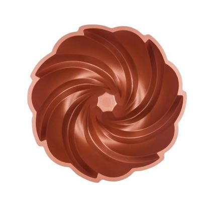 Gugelhupfform KITCHISIMO 24 cm Windmühle/kupferfarben