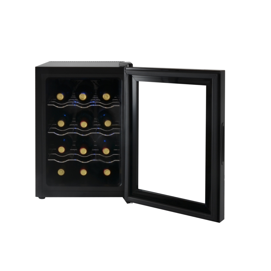 Guzzanti GZ 1234 - Freistehender Weinkühlschrank für 12 Flaschen