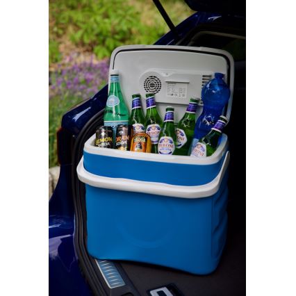 Guzzanti GZ 30BW - Tragbare Autokühlbox 29 l 65W/12V/230V blau