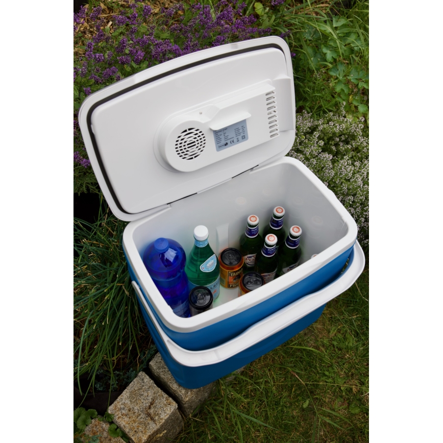Guzzanti GZ 30BW - Tragbare Autokühlbox 29 l 65W/12V/230V blau
