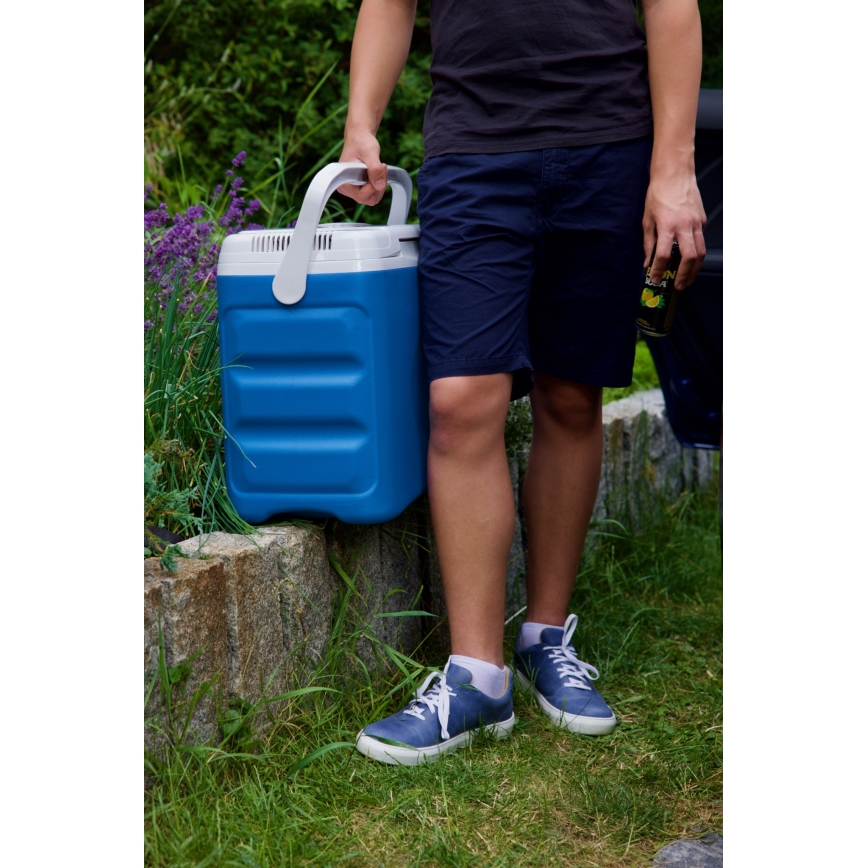 Guzzanti GZ 30BW - Tragbare Autokühlbox 29 l 65W/12V/230V blau