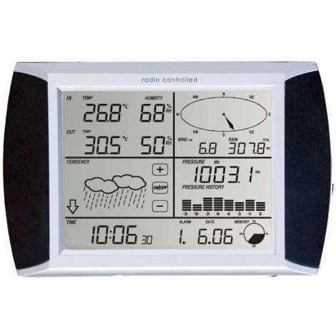 Hadex - Wetterstation mit LCD-Anzeige WH1080