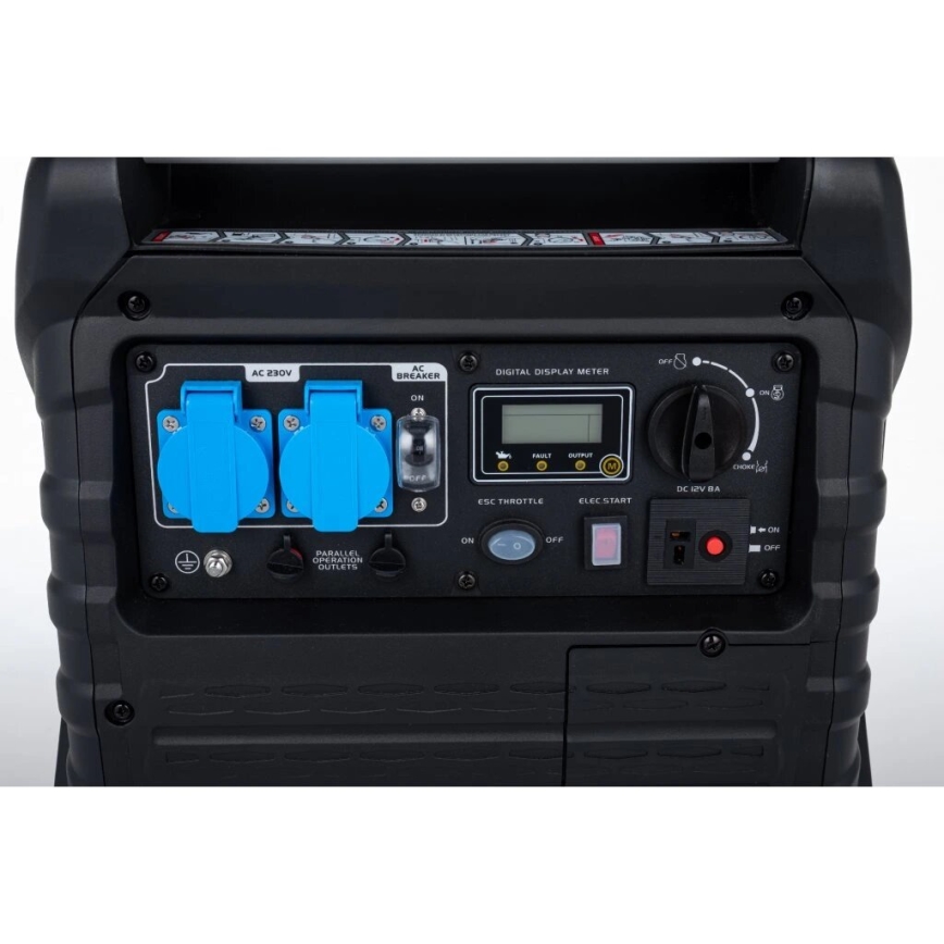 Hahn & Sohn 105412 - Benzin-Inverter-Stromerzeuger H IG 3500 3300W
