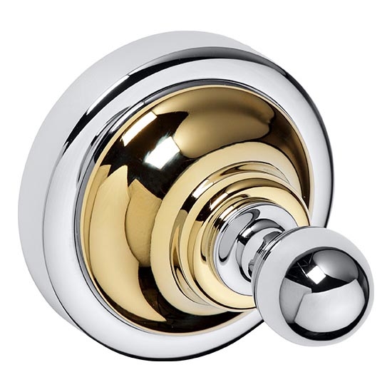 Haken 6,5x6,5 cm Silber/Gold