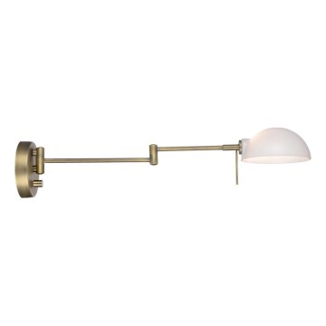 Halo Design 740222 - Wandleuchte KJOBENHAVN 1xG9/28W/230V Messing