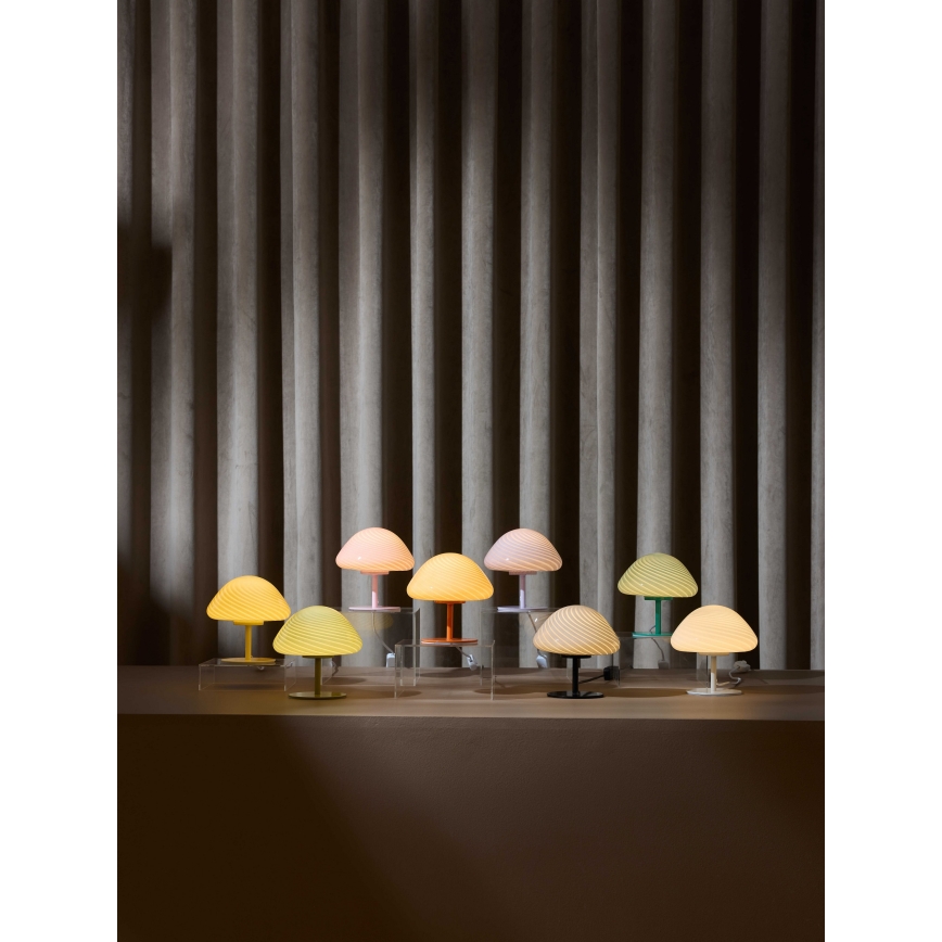 Halo Design 747009 - Tischleuchte CANDY MINI MUSH 1xG9/25W/230V, Ø 17 cm, grau