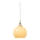 Halo Design 748006 - Pendelleuchte an Kabel TOSCANA 1xE27/40W/230V Ø 27 cm beige/Messing