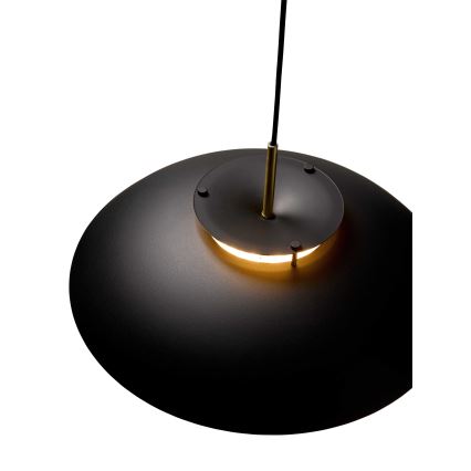 Halo Design 749102 - Dimmbare LED-Hängeleuchte STEPP LED/24W/230V Ø 46 cm schwarz/messing
