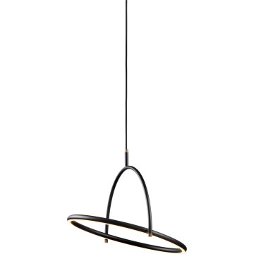 Halo Design 749539 - LED-dimmbare Pendelleuchte TILT, an Kabel, LED/40W/230V, Ø 40 cm, schwarz