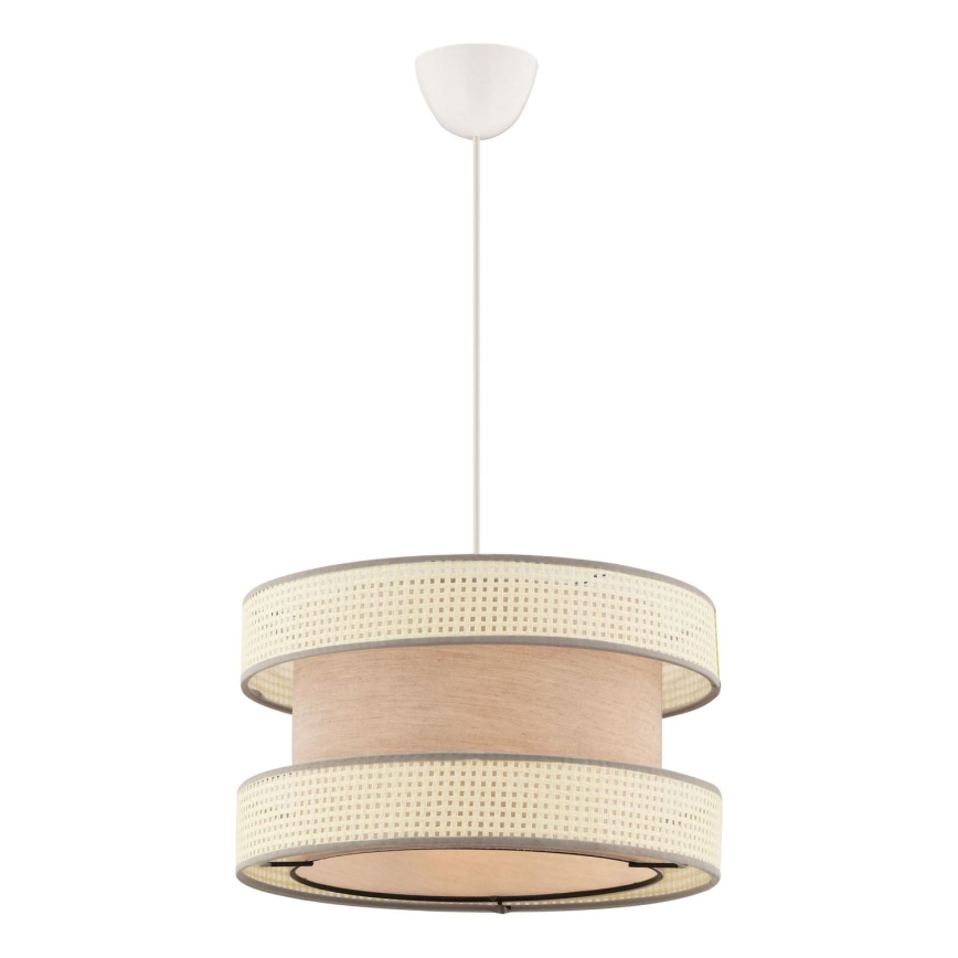 Halo Hängelampe 1xE27/60W/230V beige/creme