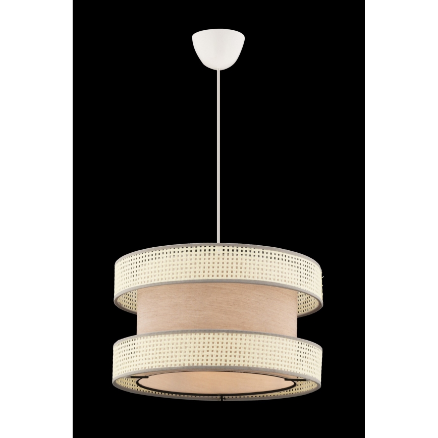 Halo Hängelampe 1xE27/60W/230V beige/creme