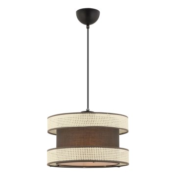 HALO Hängeleuchte 1xE27/60W/230V braun/creme
