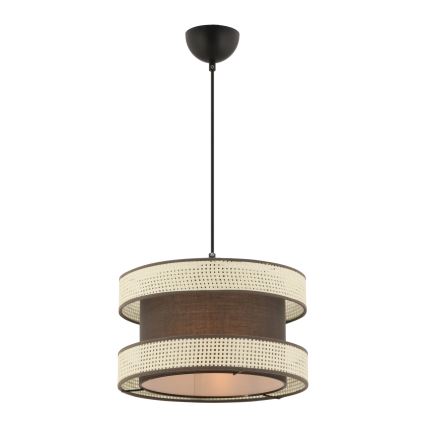 HALO Hängeleuchte 1xE27/60W/230V braun/creme