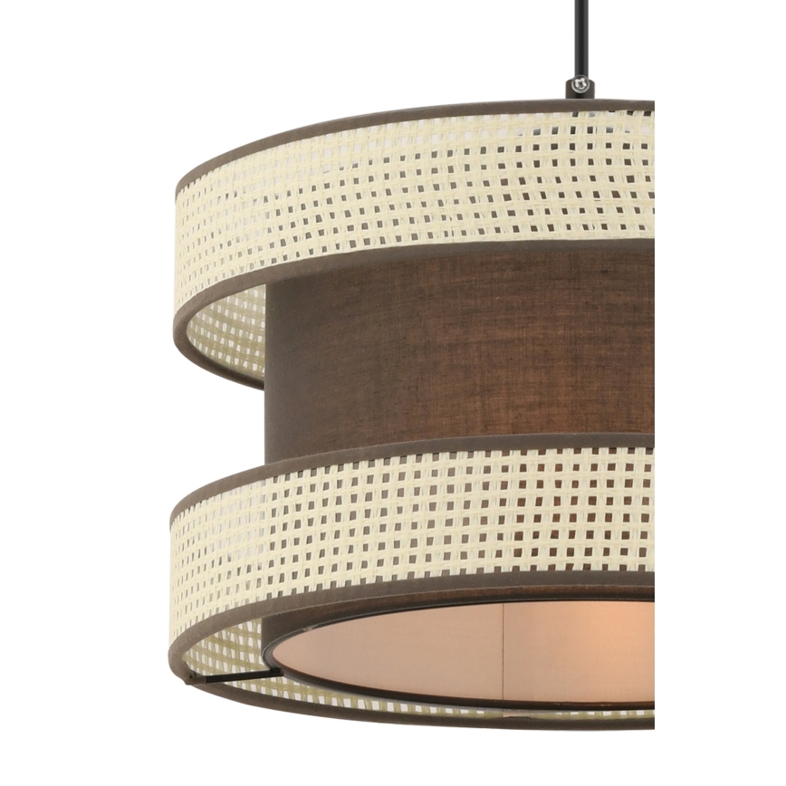 HALO Hängeleuchte 1xE27/60W/230V braun/creme