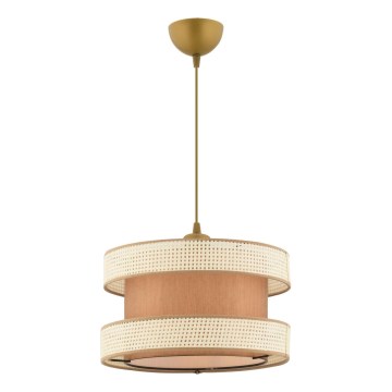 HALO Hängeleuchte 1xE27/60W/230V braun/creme