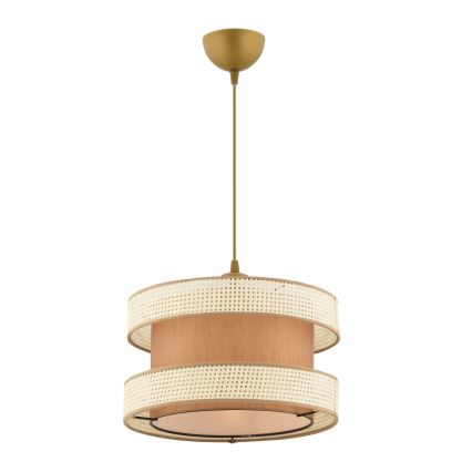 HALO Hängeleuchte 1xE27/60W/230V braun/creme