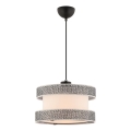 HALO Hängeleuchte 1xE27/60W/230V creme/grau