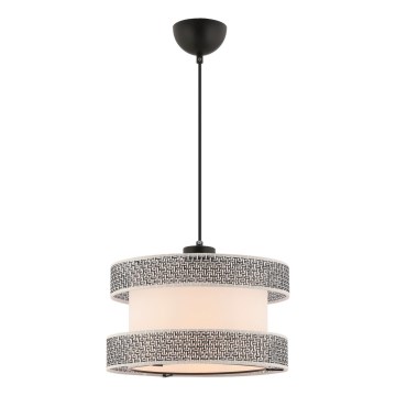 HALO Hängeleuchte 1xE27/60W/230V creme/grau