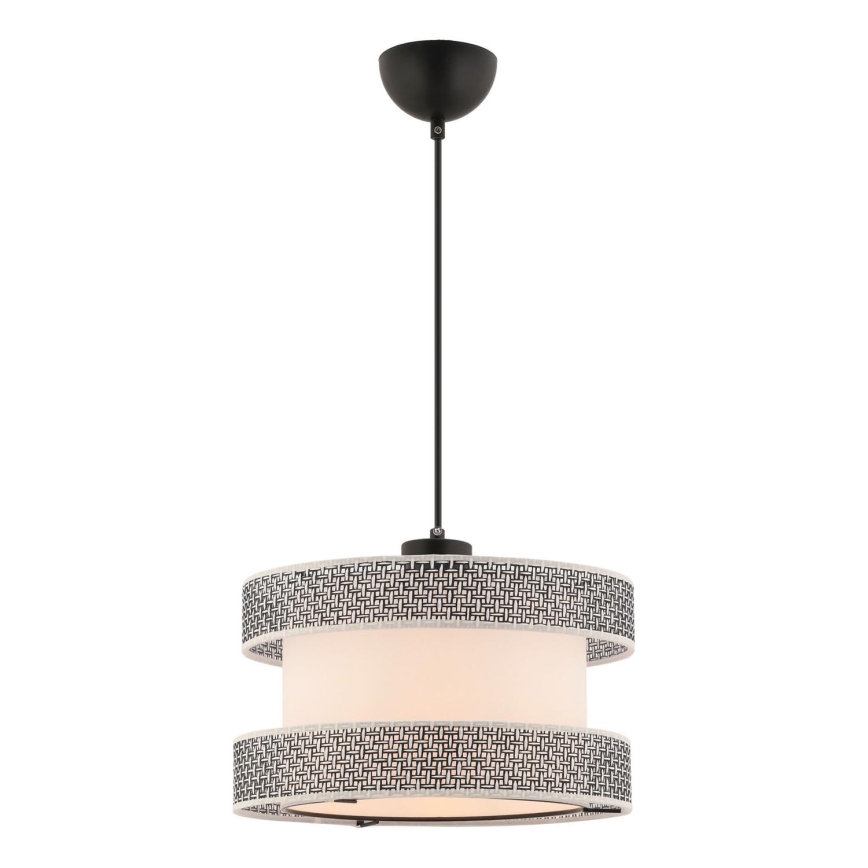 HALO Hängeleuchte 1xE27/60W/230V creme/grau