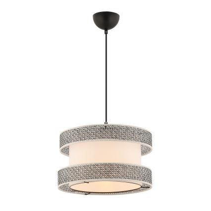 HALO Hängeleuchte 1xE27/60W/230V creme/grau