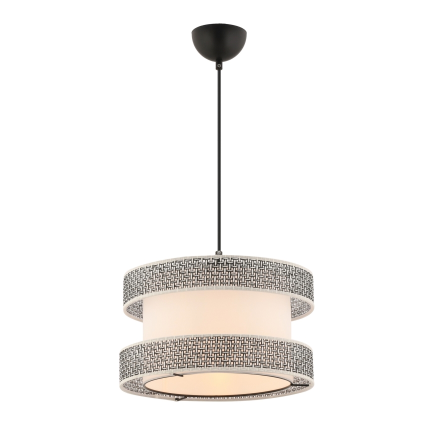 HALO Hängeleuchte 1xE27/60W/230V creme/grau