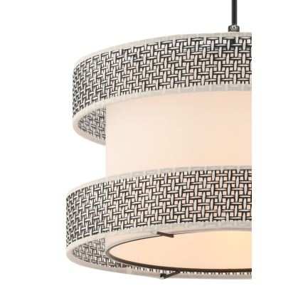 HALO Hängeleuchte 1xE27/60W/230V creme/grau