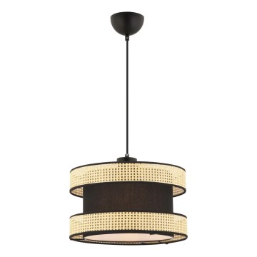 HALO Hängeleuchte 1xE27/60W/230V Schwarz/Beige