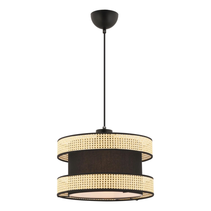 HALO Hängeleuchte 1xE27/60W/230V Schwarz/Beige