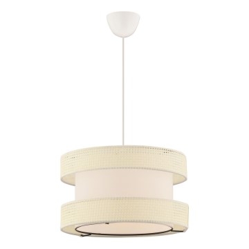 HALO Pendelleuchte 1xE27/60W/230V creme