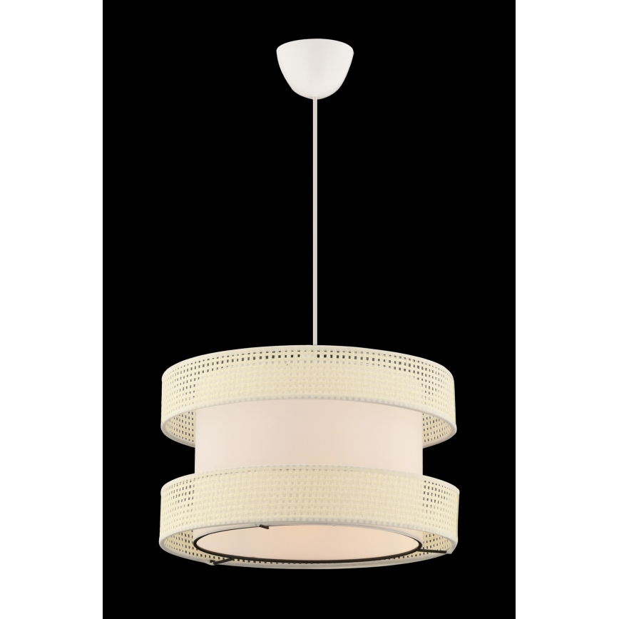HALO Pendelleuchte 1xE27/60W/230V creme