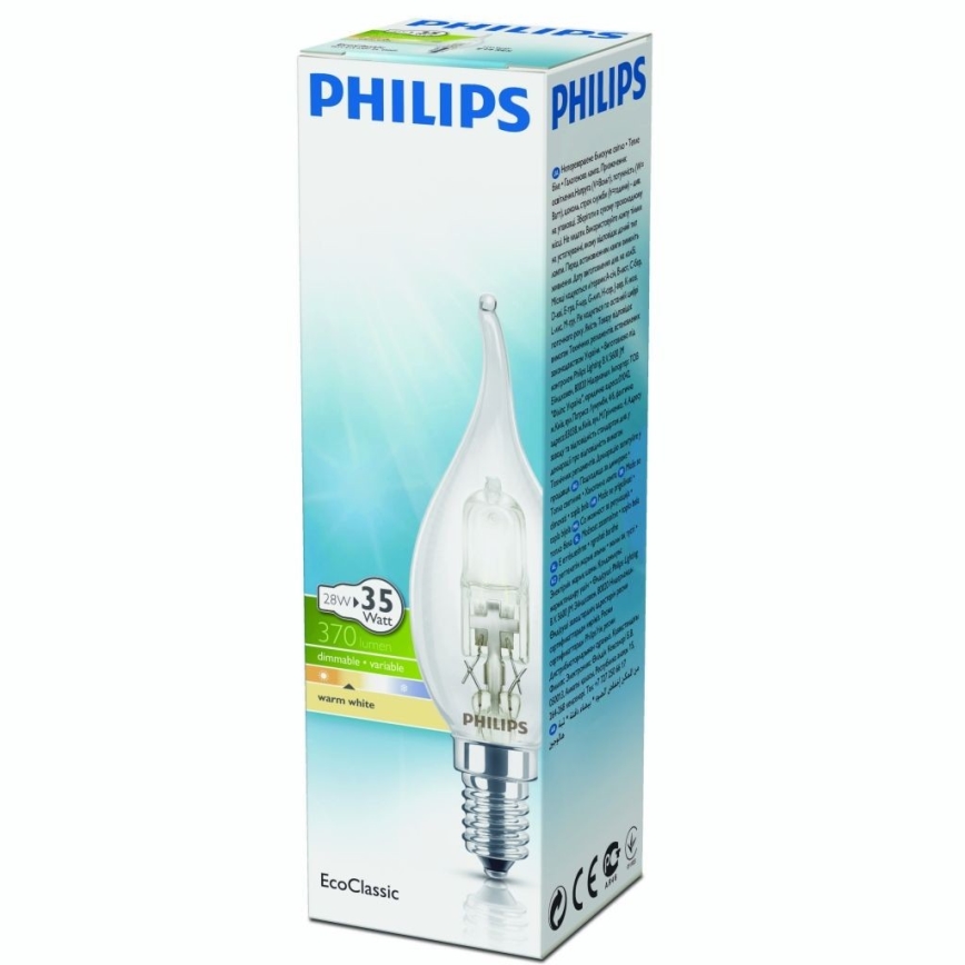 Halogen-Glühbirne Philips E14/28W/230V