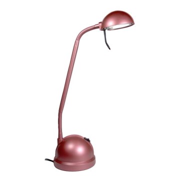 Halogen Schreibtischlampe VEGA 1xGY6, 35/35-50W rot