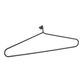 Halterung für elektrischen Handtuchwärmer 45x12,2 cm schwarz