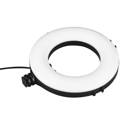 Hama – Dimmbares LED-Ringlicht mit Stativ LED/5,8W/5V d 17 cm + Fernbedienung