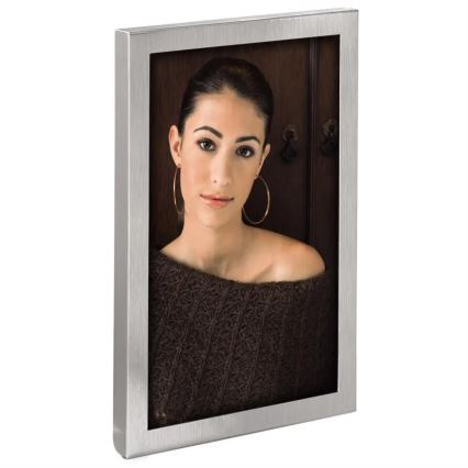 Hama - Fotorahmen 10x15 cm matt Chrom