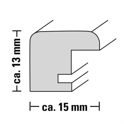 Hama – Fotorahmen 15x20 cm braun