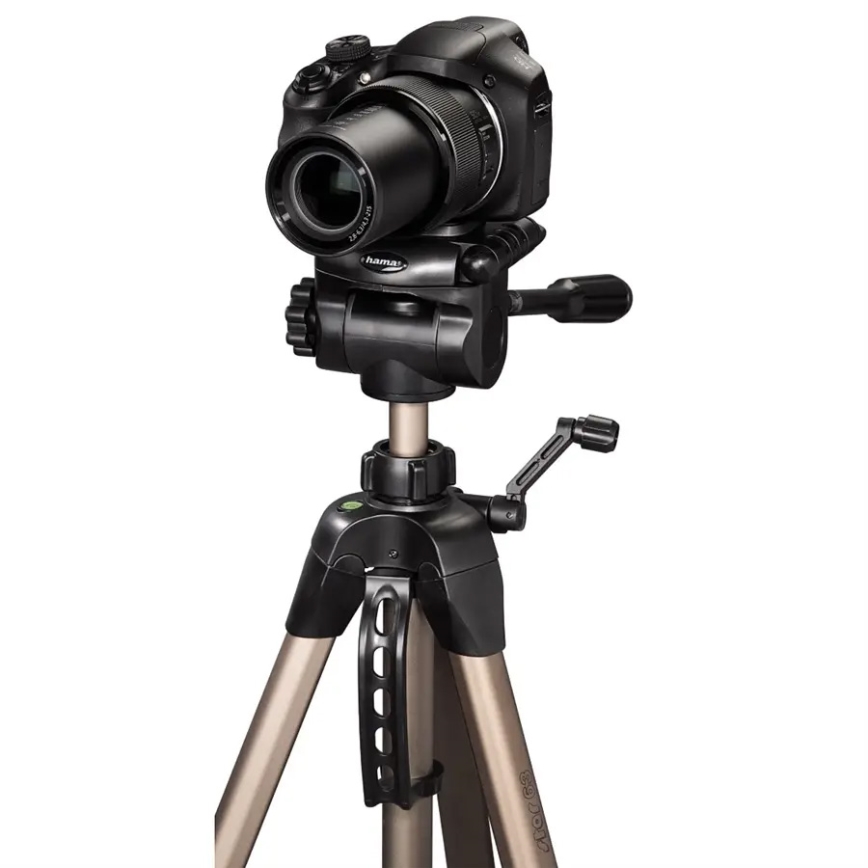 Hama - Kamerastativ 166 cm beige/schwarz