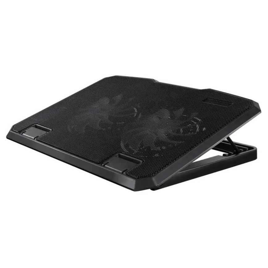 Hama - Kühlkissen für Laptop 2x Lüfter USB schwarz