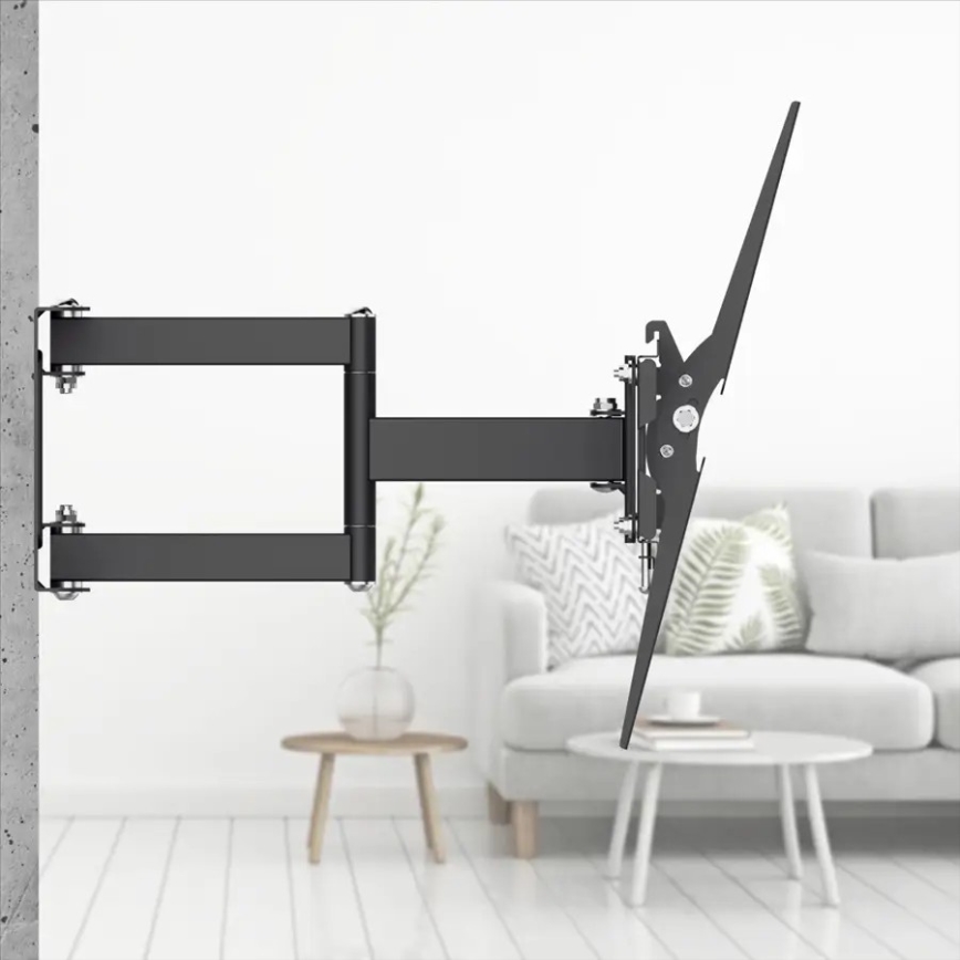 Hama - TV-Wandhalter mit Scharnier 32-84" schwarz
