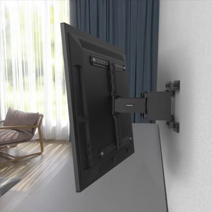 Hama - TV-Wandhalter mit Scharnier 37-90 schwarz