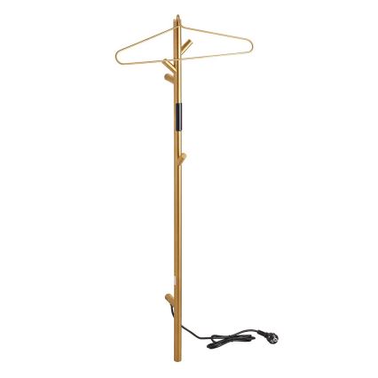 Handtuchhaken für elektrischen Handtuchwärmer 45x12,2 cm goldfarben