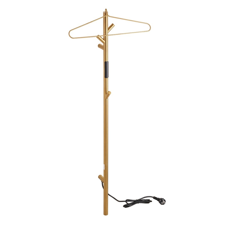 Handtuchhaken für elektrischen Handtuchwärmer 45x12,2 cm goldfarben